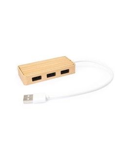 Puerto Hub Usb Neptune Madera 2