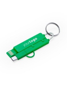 Cargador Llavero 3 En 1 Crux