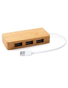 Puerto Hub Usb Neptune Madera